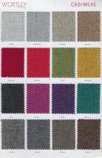 Range 2   Wortley Cashmere Fabric Colours